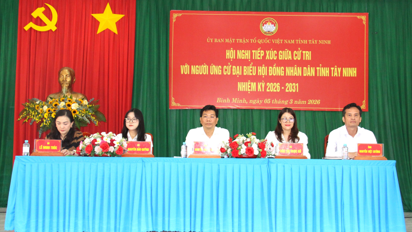 Cử tri phường B&igrave;nh Minh: Tin tưởng v&agrave;o năng lực, tr&igrave;nh độ, phẩm chất của c&aacute;c ứng cử vi&ecirc;n