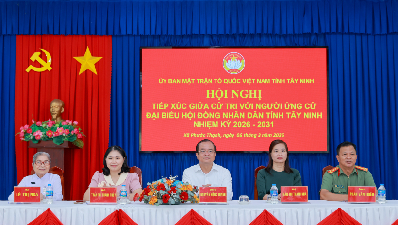 Cử tri x&atilde; Phước Thạnh gửi gắm kỳ vọng đến c&aacute;c ứng cử vi&ecirc;n đại biểu HĐND tỉnh