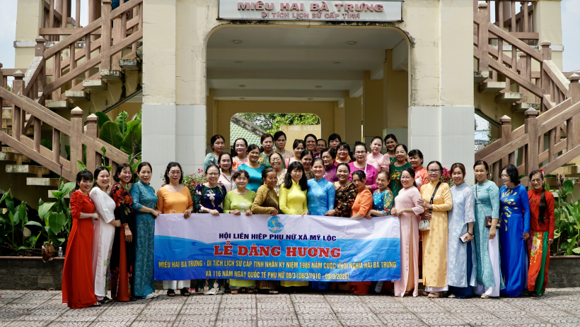 X&atilde; Mỹ Lộc họp mặt kỷ niệm Ng&agrave;y Quốc tế Phụ nữ 08/3