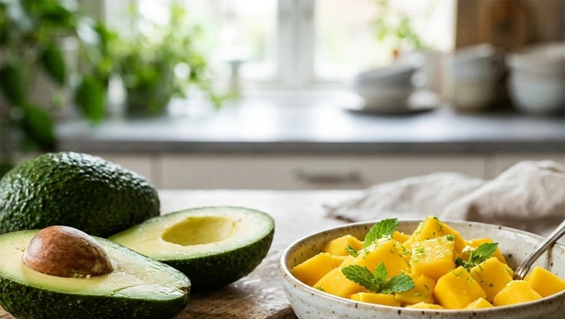 Bơ v&agrave; xo&agrave;i: Sự kết hợp tạo n&ecirc;n kh&aacute;c biệt bất ngờ