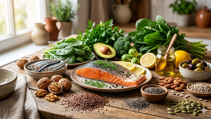 Hạn chế đường, bổ sung đủ omega-3 gi&uacute;p giảm nguy cơ đột quỵ