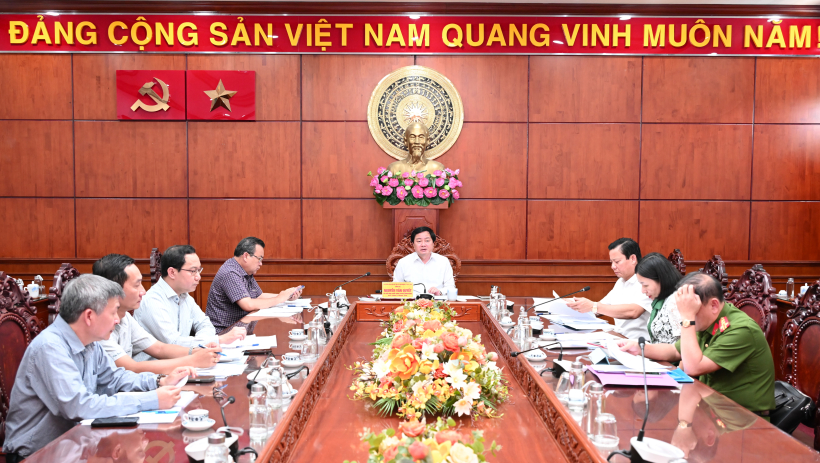 Tập trung đẩy nhanh tiến độ thực hiện c&aacute;c nhiệm vụ Nghị quyết 57