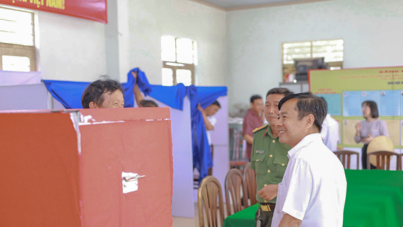 Gi&aacute;m s&aacute;t, kiểm tra c&ocirc;ng t&aacute;c chuẩn bị bầu cử tại phường Gia Lộc