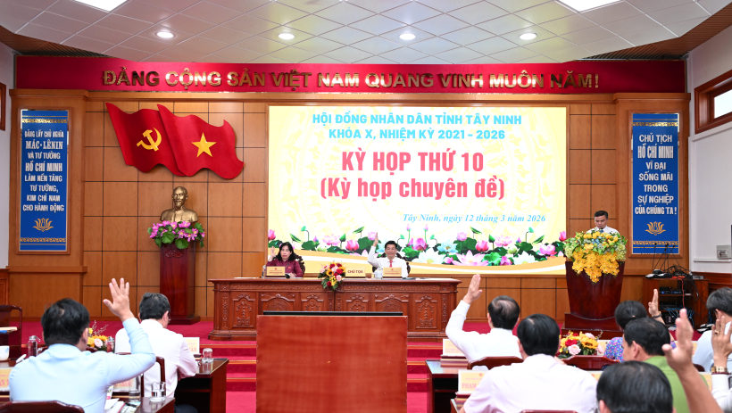 Kỳ họp thứ 10 HĐND tỉnh T&acirc;y Ninh th&ocirc;ng qua 4 nghị quyết quan trọng