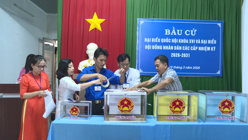 Phường T&acirc;n Ninh: 68.633 cử tri tham gia bầu cử 