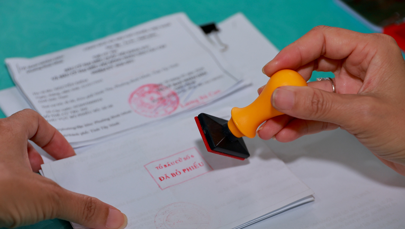 T&acirc;y Ninh c&oacute; hơn 2,1 triệu l&aacute; phiếu cử tri đi bầu, đạt gần 90%