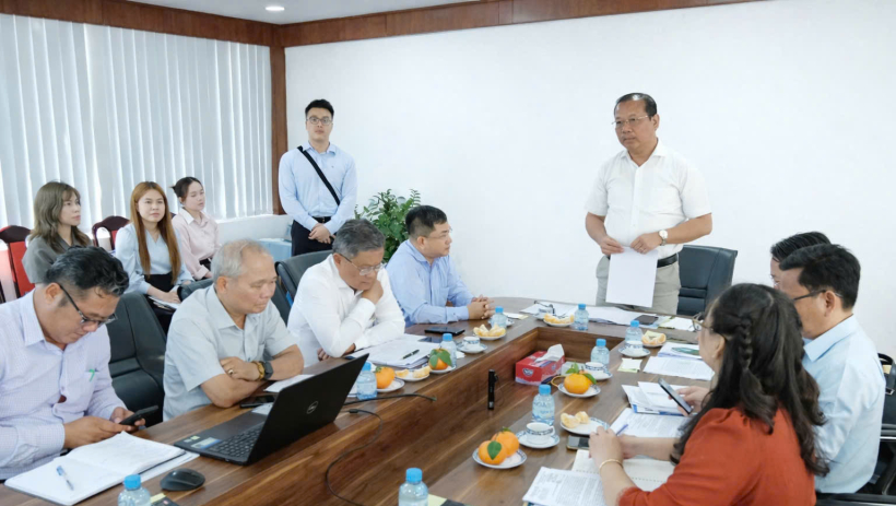 Ban Quản l&yacute; Khu kinh tế tỉnh T&acirc;y Ninh kiểm tra tại Khu c&ocirc;ng nghiệp Thủ Thừa