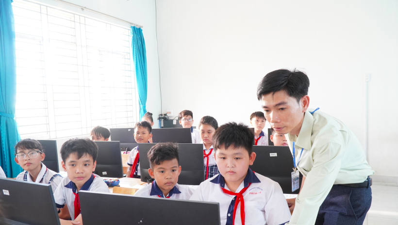 Trường Tiểu học Phước L&yacute;:&nbsp;Chuyển đổi số g&oacute;p phần n&acirc;ng chất lượng dạy v&agrave; học