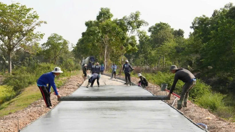 Đầu tư n&acirc;ng cấp tuyến đường bờ T&acirc;y k&ecirc;nh 504