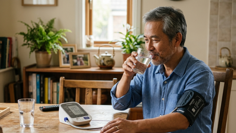 Người huyết &aacute;p cao n&ecirc;n uống bao nhi&ecirc;u nước mỗi ng&agrave;y?