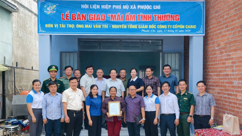 Phụ nữ Phước Chỉ lan toả y&ecirc;u thương bằng h&agrave;nh động cụ thể