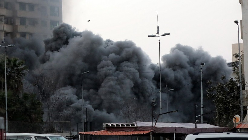 Xung đột tại Trung Đ&ocirc;ng: Trung t&acirc;m thủ đ&ocirc; Liban bị tấn c&ocirc;ng, 6 người tử vong