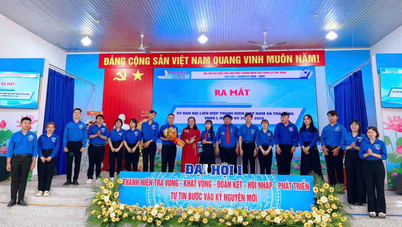 Anh L&ecirc; Hồng Sang giữ chức Chủ tịch Hội Li&ecirc;n hiệp Thanh ni&ecirc;n Việt Nam x&atilde; Tr&agrave; Vong 