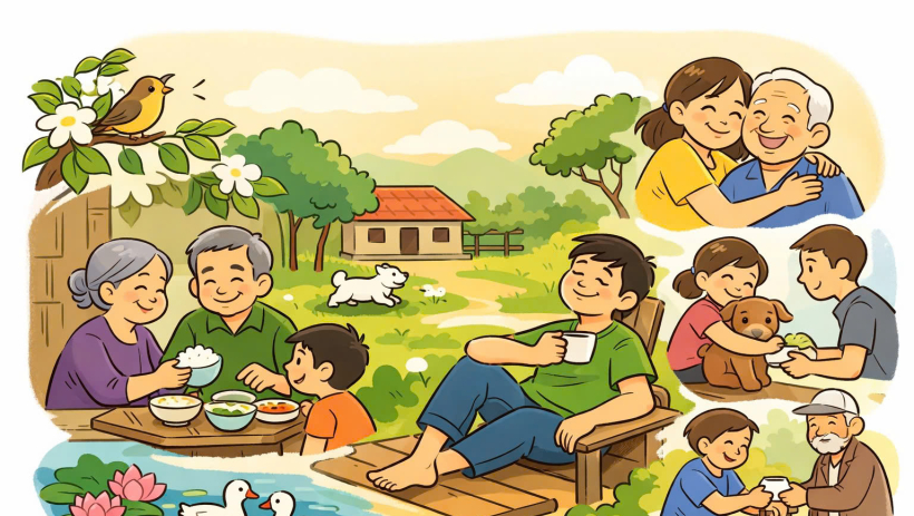 Hạnh ph&uacute;c từ những điều giản dị