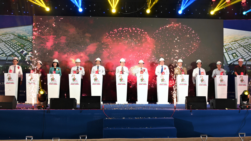 Khởi c&ocirc;ng dự &aacute;n Khu t&aacute;i định cư, nh&agrave; ở x&atilde; hội gần 4.000 tỉ đồng