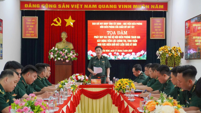 Ph&aacute;t huy vai tr&ograve; Bộ đội Bi&ecirc;n ph&ograve;ng tham gia x&acirc;y dựng tiềm lực ch&iacute;nh trị, tinh thần khu vực bi&ecirc;n giới