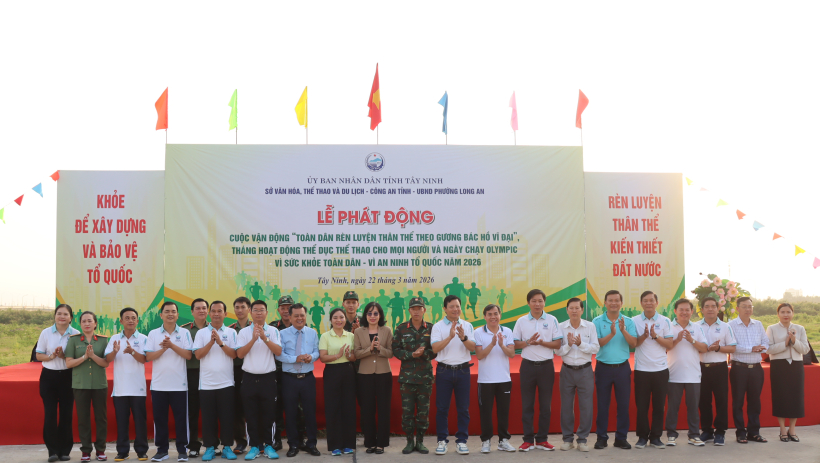 Gần 3.000 người hưởng ứng Ng&agrave;y chạy Olympic tại T&acirc;y Ninh