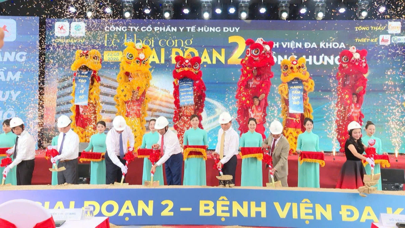 Bệnh viện Đa khoa Hồng Hưng khởi c&ocirc;ng giai đoạn 2, quy m&ocirc; đầu tư 1.000 tỉ đồng
