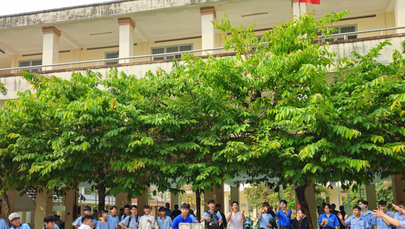 Đo&agrave;n trường Cao đẳng Nghề T&acirc;y Ninh: Tổ chức nhiều s&acirc;n chơi bổ &iacute;ch cho học sinh, sinh vi&ecirc;n