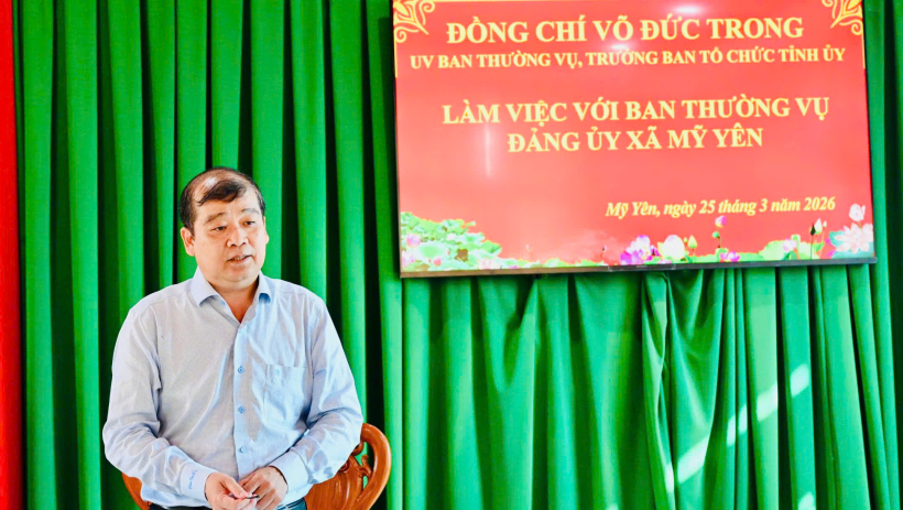 X&atilde; Mỹ Y&ecirc;n: Điểm s&aacute;ng trong c&ocirc;ng t&aacute;c bầu cử v&agrave; ph&aacute;t triển kinh tế - x&atilde; hội qu&iacute; I/2026