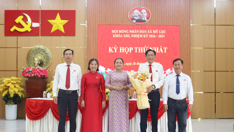 Mỹ Lộc: B&iacute; thư Đảng ủy x&atilde; Nguyễn Phước H&ugrave;ng được bầu giữ chức Chủ tịch HĐND x&atilde;