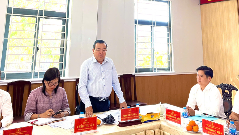 Đảng ủy x&atilde; An Ninh tổ chức Hội nghị Ban Chấp h&agrave;nh Đảng bộ x&atilde; lần thứ 4