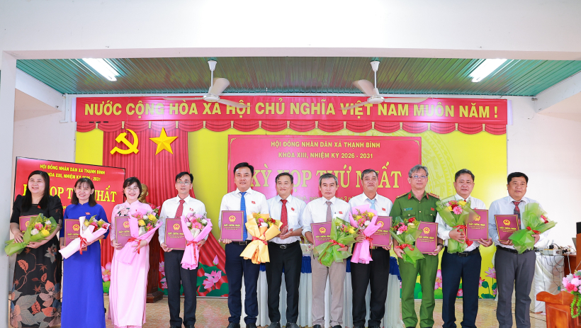 &Ocirc;ng Đ&agrave;m Văn Cường được bầu giữ chức Chủ tịch HĐND x&atilde; Thạnh B&igrave;nh, nhiệm kỳ 2026-2031