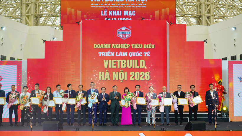 Dongtam Group khẳng định vị thế ti&ecirc;n phong tại Vietbuild H&agrave; Nội 2026