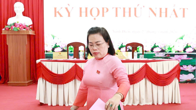 B&agrave; Trần Thị Ngọc Nương được bầu giữ chức Chủ tịch HĐND x&atilde; Ninh Điền