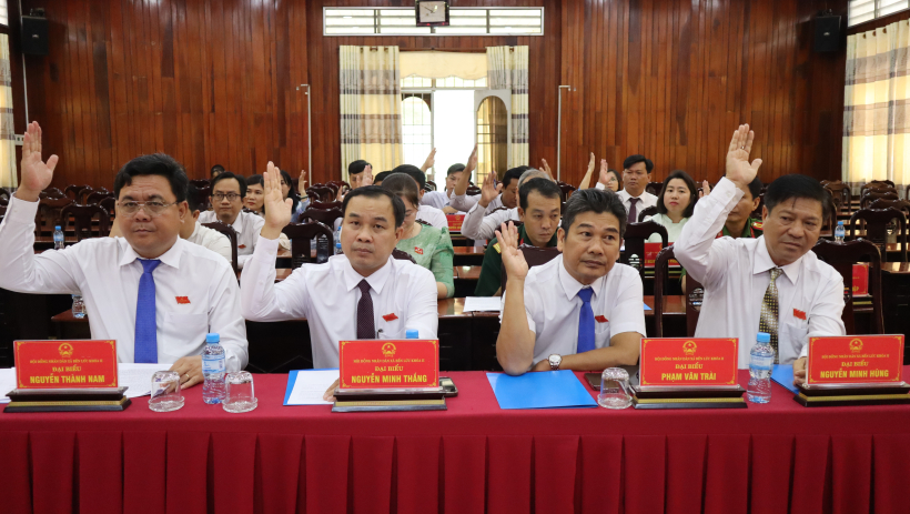 HĐND x&atilde; Bến Lức kh&oacute;a II, nhiệm kỳ 2026-2031 tổ chức Kỳ họp thứ nhất