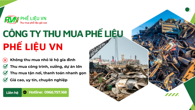 Phế Liệu VN chuy&ecirc;n thu mua phế liệu T&acirc;y Ninh gi&aacute; cao