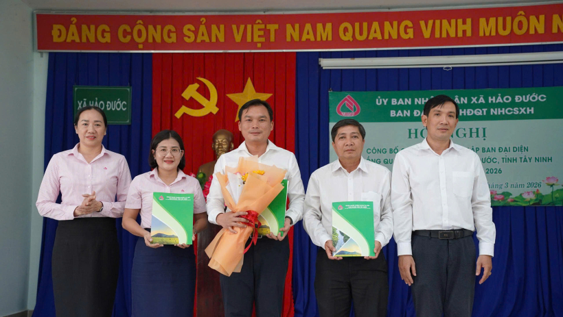 X&atilde; Hảo Đước: Th&agrave;nh lập Ban đại diện Hội đồng quản trị Ng&acirc;n h&agrave;ng Ch&iacute;nh s&aacute;ch x&atilde; hội x&atilde;