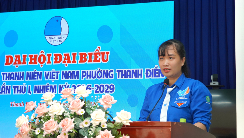 Chị L&ecirc; Thị Thuỷ Ti&ecirc;n giữ chức Chủ tịch Hội Li&ecirc;n hiệp Thanh ni&ecirc;n Việt Nam phường Thanh Điền