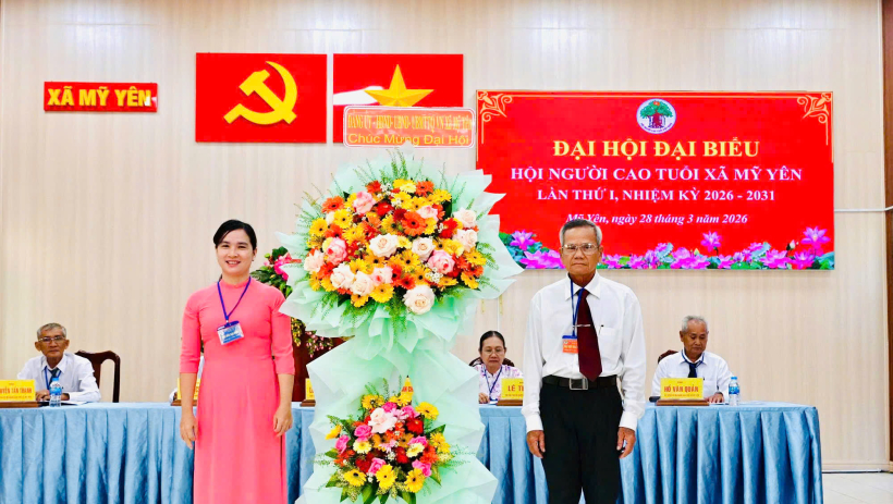 X&atilde; Mỹ Y&ecirc;n tổ chức Đại hội đại biểu Hội Người cao tuổi lần thứ I, nhiệm kỳ 2026 &ndash; 2031