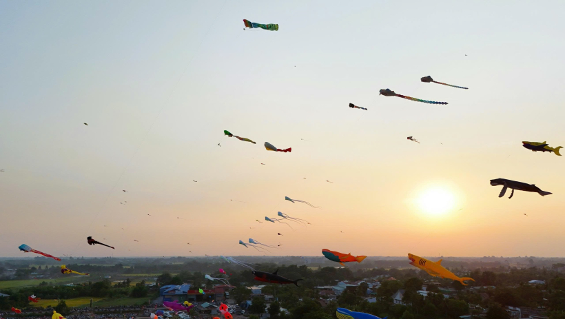 Từ tr&ograve; chơi d&acirc;n gian đến nghệ thuật diều hiện đại