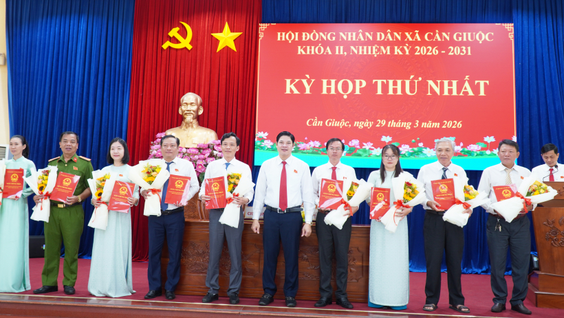 &Ocirc;ng Phạm Văn Bốn được bầu giữ chức Chủ tịch HĐND x&atilde; Cần Giuộc, kh&oacute;a II, nhiệm Kỳ 2026-2031