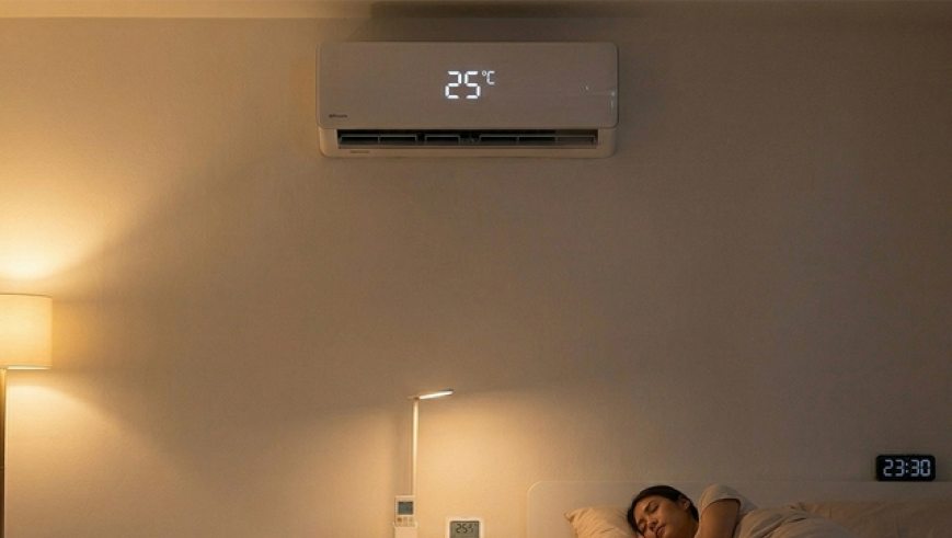 Nắng n&oacute;ng: C&aacute;ch sử dụng m&aacute;y lạnh để ngủ ngon