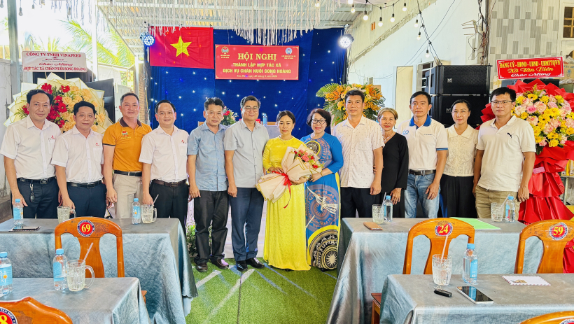 X&atilde; T&acirc;n Bi&ecirc;n: Th&agrave;nh lập Hợp t&aacute;c x&atilde; Dịch vụ Chăn nu&ocirc;i Song Ho&agrave;ng