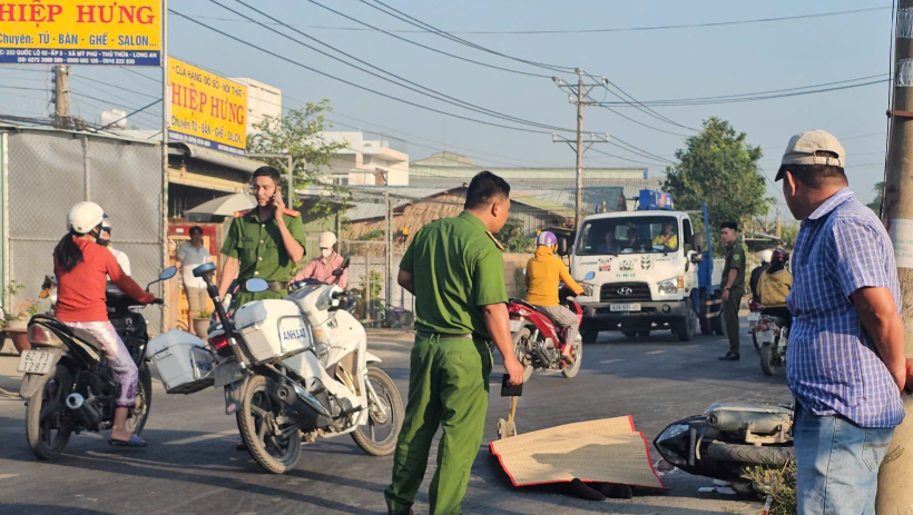 Nam thanh ni&ecirc;n tử vong sau tai nạn giao th&ocirc;ng tr&ecirc;n Quốc lộ 62