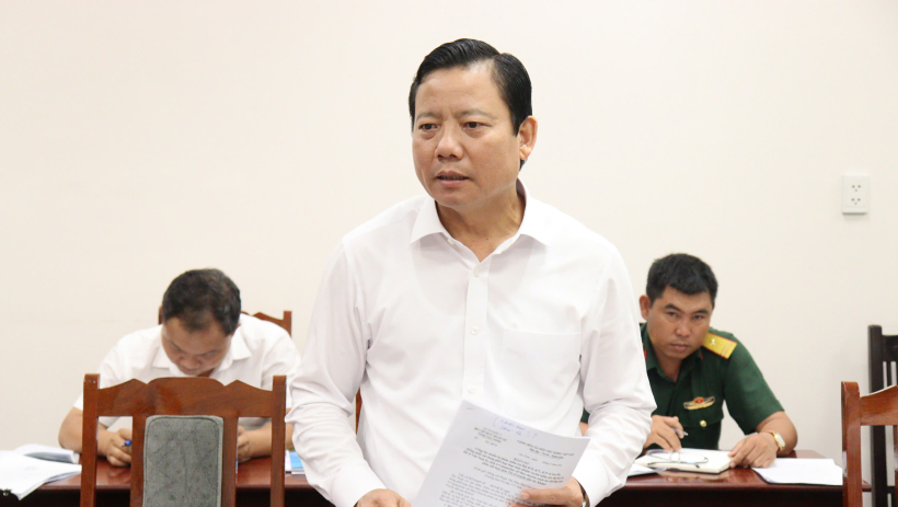 Chuẩn bị chu đ&aacute;o chuyến thăm, kiểm tra c&aacute;c Đội K tại Campuchia