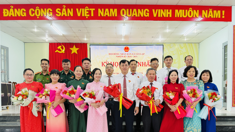 &Ocirc;ng Nguyễn Trọng Tấn được bầu giữ chức Chủ tịch HĐND x&atilde; T&acirc;n Lập, nhiệm kỳ 2026 - 2031