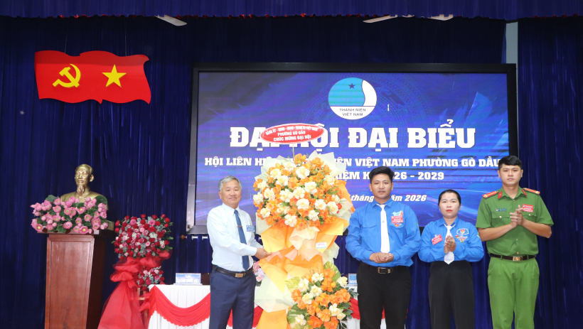 Anh L&ecirc; Nguyễn Du giữ chức Chủ tịch Hội Li&ecirc;n hiệp Thanh ni&ecirc;n Việt Nam phường G&ograve; Dầu