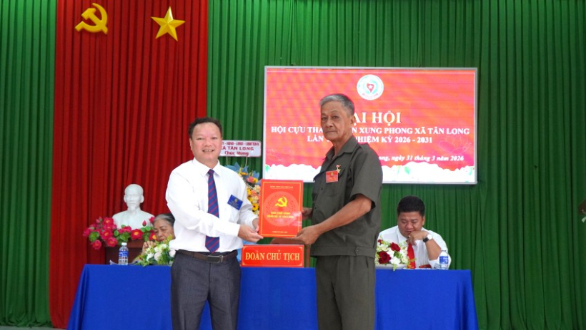 X&atilde; T&acirc;n Long: Đại hội Hội Cựu Thanh ni&ecirc;n xung phong lần thứ nhất, nhiệm kỳ 2026-2031