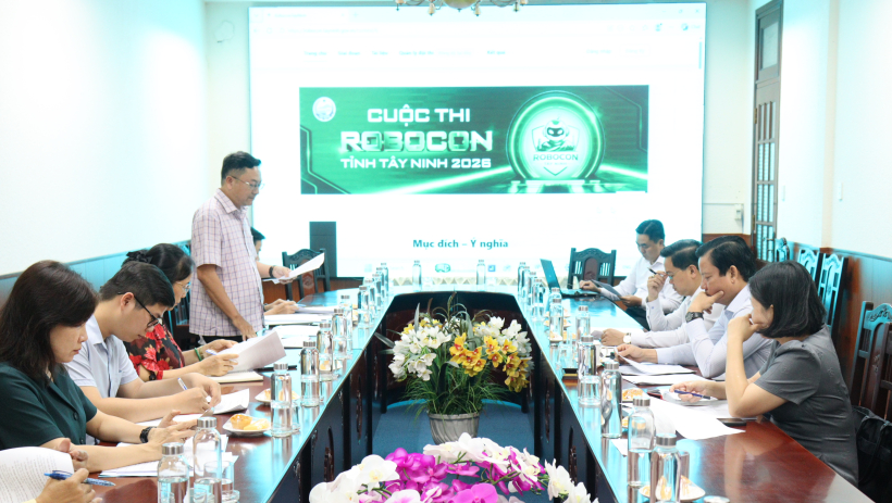 T&acirc;y Ninh: Chuẩn bị tổ chức Cuộc thi Robocon lần thứ I năm 2026