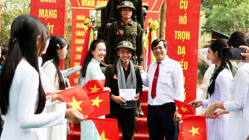 Phường Long Hoa ho&agrave;n th&agrave;nh tốt c&ocirc;ng t&aacute;c tuyển qu&acirc;n năm 2026