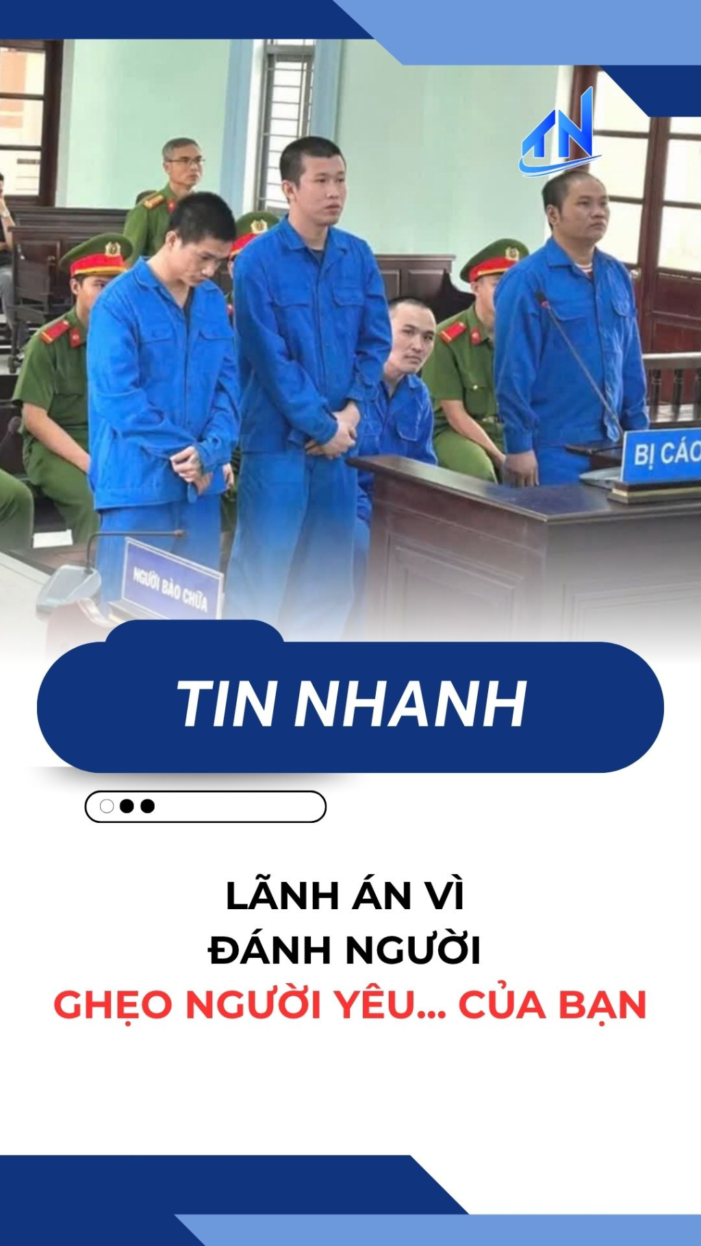 L&atilde;nh &aacute;n v&igrave; đ&aacute;nh người ghẹo người y&ecirc;u... của bạn