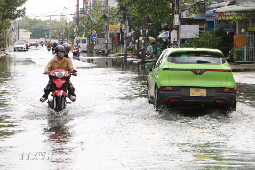 Từ ng&agrave;y 2-6/4, khả năng xuất hiện đợt triều cường ở ven biển ph&iacute;a Đ&ocirc;ng Nam Bộ