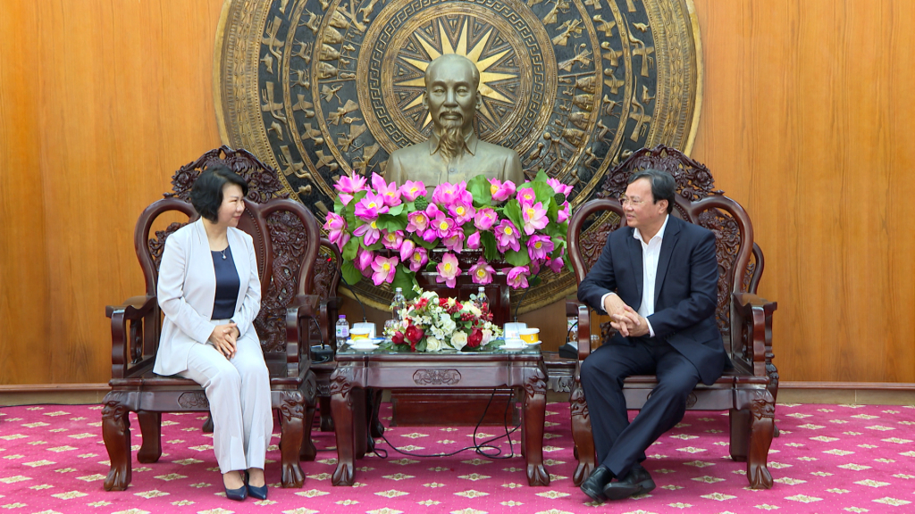 C&ocirc;ng ty TNHH Sailun Việt Nam ch&agrave;o x&atilde; giao l&atilde;nh đạo UBND tỉnh T&acirc;y Ninh