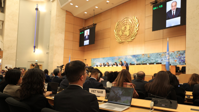 Việt Nam khẳng định vai tr&ograve; c&oacute; tr&aacute;ch nhiệm tại Hội đồng nh&acirc;n quyền Li&ecirc;n hợp quốc