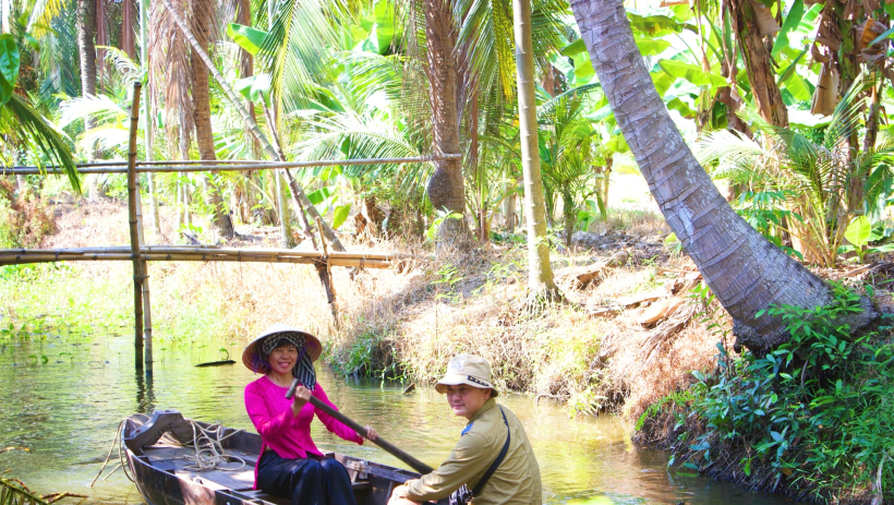 Trải nghiệm du lịch s&ocirc;ng V&agrave;m Cỏ Đ&ocirc;ng &ndash; hướng đi mới ở phường H&ograve;a Th&agrave;nh